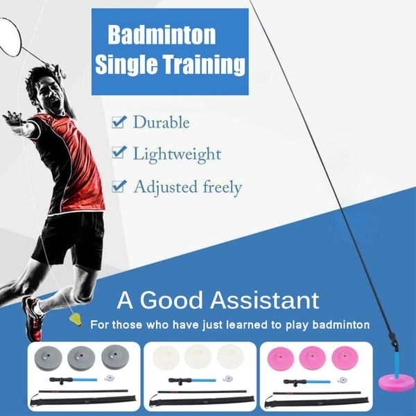 badminton self training simulator device portable rebound exerciser player single practice set sets
badminton self training simulator device portable rebound exerciser player single practice set sets