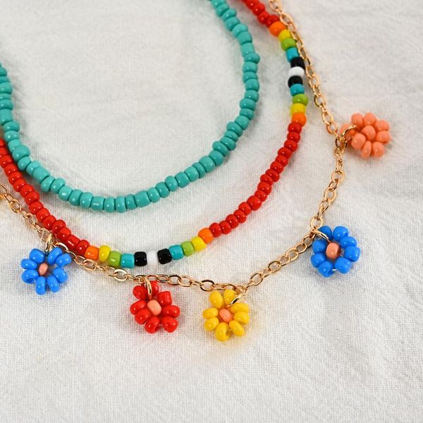 chokers vintage boho style rice bead flower clavicle chain necklace for women 2021 fashion simple female colorful, Golden;silver
chokers vintage boho style rice bead flower clavicle chain necklace for women 2021 fashion simple female colorful, Golden;silver