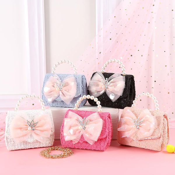 diaper bags cute baby crown shoulder bag simple shiny crystal pack kid lace bowknot square pocket detachable chain pearl handbag
diaper bags cute baby crown shoulder bag simple shiny crystal pack kid lace bowknot square pocket detachable chain pearl handbag