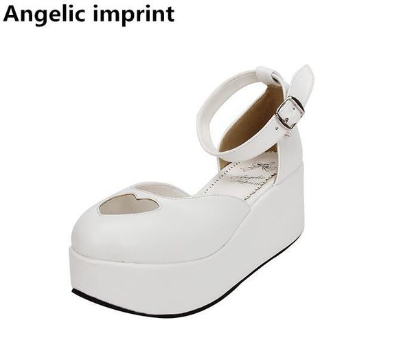 angelic imprint woman mori girl lolita cosplay shoes lady high trifle heels wedges pumps women princess lovely heart 33-47 dress, Black
angelic imprint woman mori girl lolita cosplay shoes lady high trifle heels wedges pumps women princess lovely heart 33-47 dress, Black