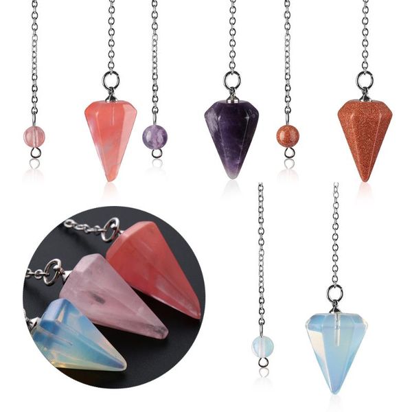 pendants small size reiki pendulum natural stone amulet healing crystal pendant meditation hexagonal pendulums for men women jewelry, Black
pendants small size reiki pendulum natural stone amulet healing crystal pendant meditation hexagonal pendulums for men women jewelry, Black