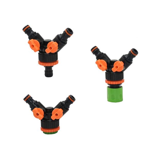 drip irrigation 2-way garden tap water splitter female 1/2 3/4 1inch hose y watering adjustable switch 1pcs equipments
drip irrigation 2-way garden tap water splitter female 1/2 3/4 1inch hose y watering adjustable switch 1pcs equipments