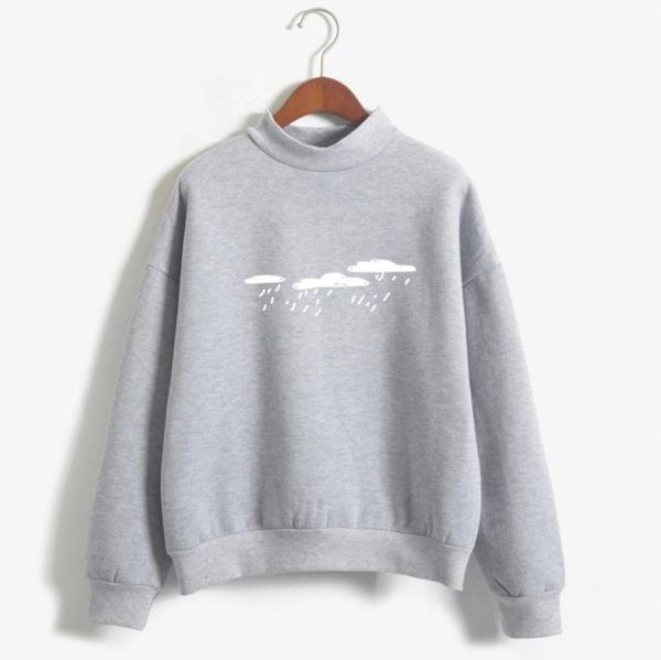 korean style winter fashion women warm long sleeves pure color rain print cute sweatshirt bottom shirt cotton, Black
korean style winter fashion women warm long sleeves pure color rain print cute sweatshirt bottom shirt cotton, Black
