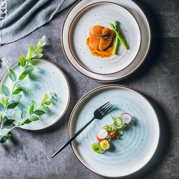 dishes & plates nordic underglaze sesame point ceramic plate western steak dinner breakfast noodle salad household tableware
dishes & plates nordic underglaze sesame point ceramic plate western steak dinner breakfast noodle salad household tableware