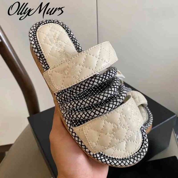 ollymurs rope gladiator slippers luxury design summer slids outlet women beach sandals gneuine leather party dress shoes, Black
ollymurs rope gladiator slippers luxury design summer slids outlet women beach sandals gneuine leather party dress shoes, Black