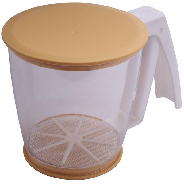 baking & pastry tools hand-held cup flour sifter strainer powder mesh sieve supplies with lid
baking & pastry tools hand-held cup flour sifter strainer powder mesh sieve supplies with lid