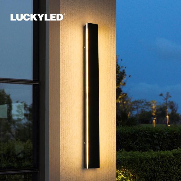 outdoor wall lamps luckyled lighting light waterproof ip65 ac85-265v modern led strip lamp fixture simple decoration for garden
outdoor wall lamps luckyled lighting light waterproof ip65 ac85-265v modern led strip lamp fixture simple decoration for garden