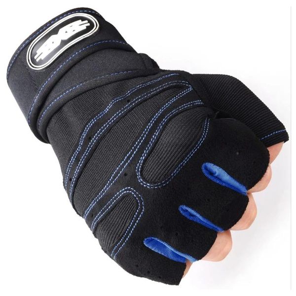 cycling gloves wristband half finger training fitness sports outdoor riding shockproof half-finger -40, Black
cycling gloves wristband half finger training fitness sports outdoor riding shockproof half-finger -40, Black