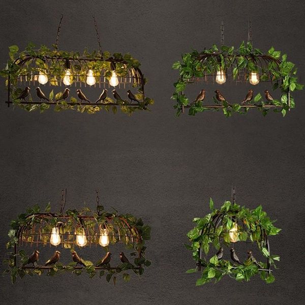 pendant lamps american industrial wind iron bar green plant bird cage chandelier creative restaurant barbecue shop lighting
pendant lamps american industrial wind iron bar green plant bird cage chandelier creative restaurant barbecue shop lighting