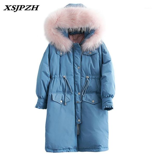 women's down & parkas 2021 winter jacket outer long section big braid hair collar hooded personality fashion warm coat lb268, Black
women's down & parkas 2021 winter jacket outer long section big braid hair collar hooded personality fashion warm coat lb268, Black