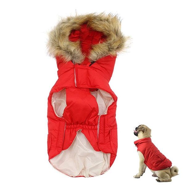 dog apparel pet polyester cotton down jacket hooded coat with removable fluffy strap for dogs warm
dog apparel pet polyester cotton down jacket hooded coat with removable fluffy strap for dogs warm