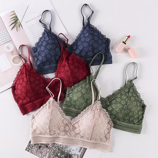 bras seamless deep v bralette lace push up bra wireless thin underwear soft women brassiere, Red;black
bras seamless deep v bralette lace push up bra wireless thin underwear soft women brassiere, Red;black