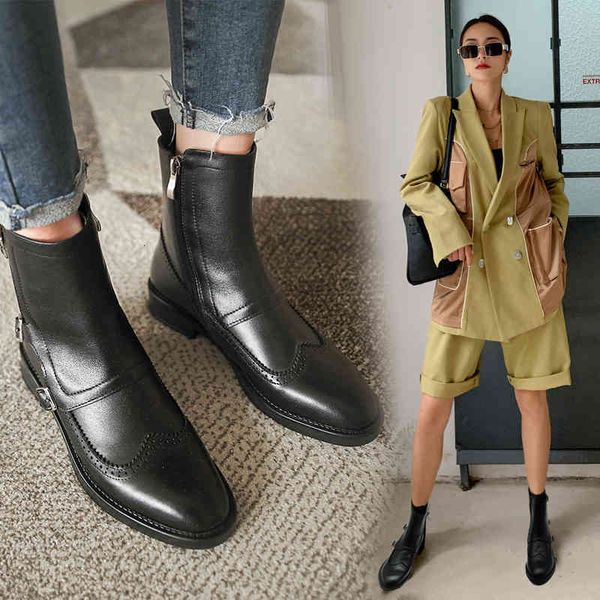 boots winter leather filled with low heel women's retro fashion all-essential female match short ankle boots pointed 54c2, Black
boots winter leather filled with low heel women's retro fashion all-essential female match short ankle boots pointed 54c2, Black