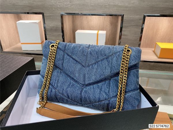 blue denim women's fashion shoulder bag vintage hardware gold letter buckle designer messenger bags multifunctional handbag available i
blue denim women's fashion shoulder bag vintage hardware gold letter buckle designer messenger bags multifunctional handbag available i