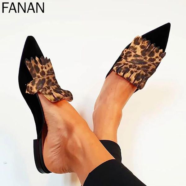 sandals summer slippers women low heels 2021 fashion female shoes pointed toe slides comfort ladies flats plus size 43 style, Black
sandals summer slippers women low heels 2021 fashion female shoes pointed toe slides comfort ladies flats plus size 43 style, Black