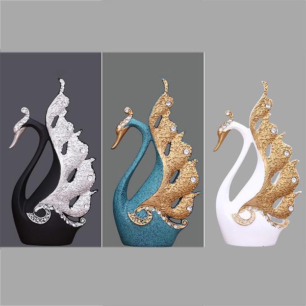 home decoration accessories a pair of swan statue sculpture modern art jewelry wedding gift decorative objects & figurines
home decoration accessories a pair of swan statue sculpture modern art jewelry wedding gift decorative objects & figurines