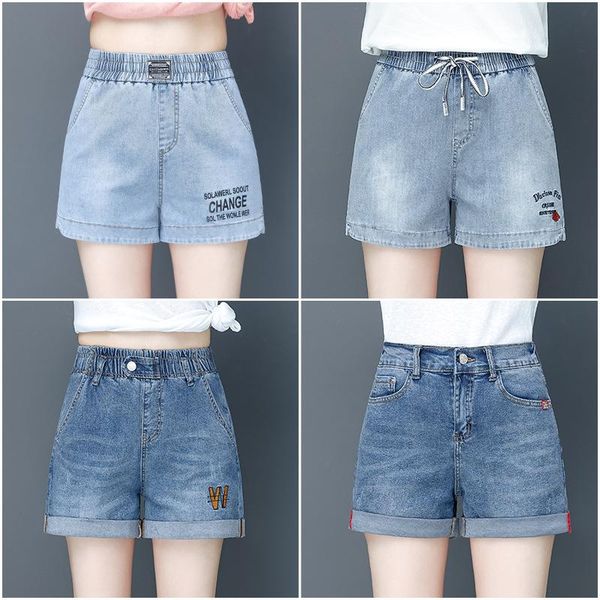 high-waisted denim shorts women's 2021 nian style outer wear loose-fit pants summer thin section jeans strai, Blue
high-waisted denim shorts women's 2021 nian style outer wear loose-fit pants summer thin section jeans strai, Blue