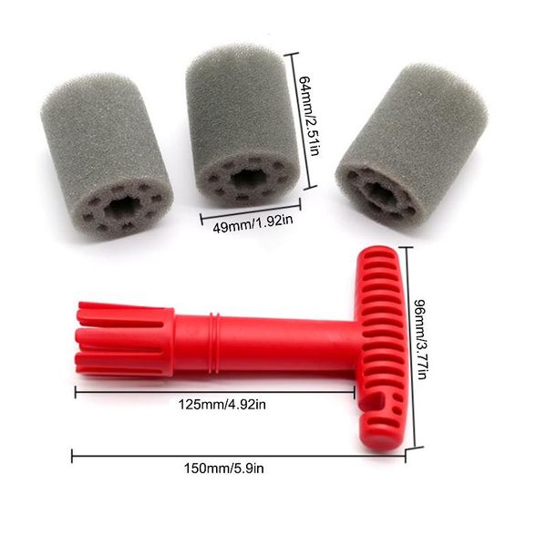 car sponge wheel lug nut cleaning polishing brush with handle and insert drop
car sponge wheel lug nut cleaning polishing brush with handle and insert drop