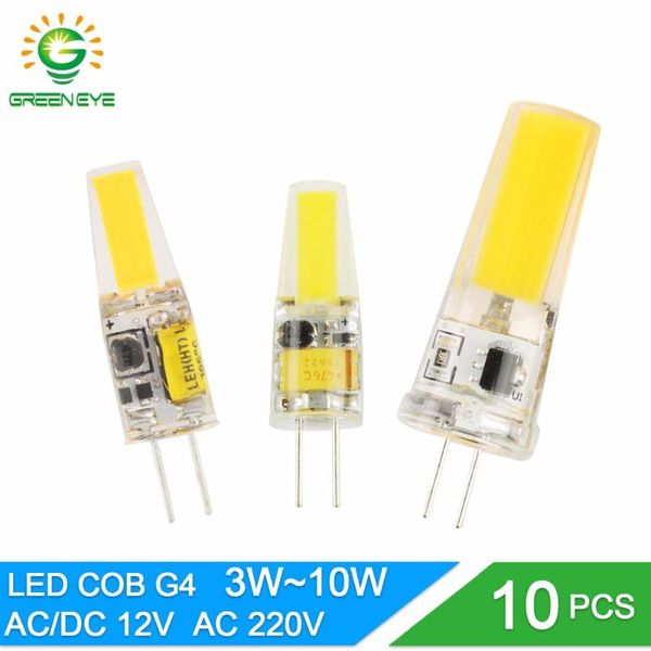 bulbs greeneye led g4 g9 lamp bulb 3w 6w 10w ac/dc 12v 220v 240v cob smd dimmable replace halogen spotlight chandelier
bulbs greeneye led g4 g9 lamp bulb 3w 6w 10w ac/dc 12v 220v 240v cob smd dimmable replace halogen spotlight chandelier