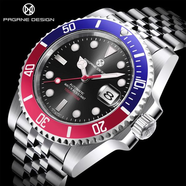 brand men watch luxury mechanical stainless steel waterproof clock automatic date luminous for wristwatches, Slivery;brown
brand men watch luxury mechanical stainless steel waterproof clock automatic date luminous for wristwatches, Slivery;brown