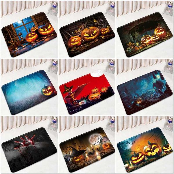 bath mats halloween pumpkin bat entrance door mat flannel bedroon floor non-slip rug horror style printed bathroom decor carpet
bath mats halloween pumpkin bat entrance door mat flannel bedroon floor non-slip rug horror style printed bathroom decor carpet