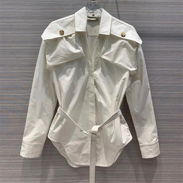women's blouses & shirts fashion women long sleeve blouse v neck shirt ladies ol party slim fit with sash dames streetwear blusas femin, White
women's blouses & shirts fashion women long sleeve blouse v neck shirt ladies ol party slim fit with sash dames streetwear blusas femin, White
