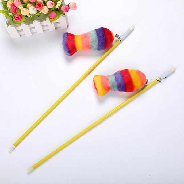 cat toys plush fish funny interactive toy stick wand plastic artificial colorful teaser pet supplies
cat toys plush fish funny interactive toy stick wand plastic artificial colorful teaser pet supplies