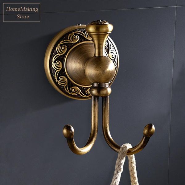 robe hooks retro style double hook antique bronze color brass wall clothes coat hangers bathroom accessories
robe hooks retro style double hook antique bronze color brass wall clothes coat hangers bathroom accessories
