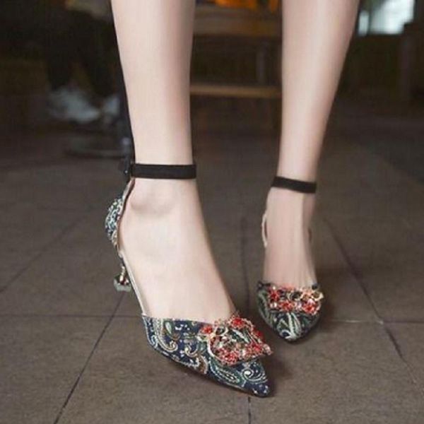 dress shoes fashion sweet buckle strap stiletto heels for wedding women casual street summer heel talon femme e6958, Black
dress shoes fashion sweet buckle strap stiletto heels for wedding women casual street summer heel talon femme e6958, Black