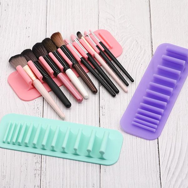 toothbrush holders silicone makeup brush holder wall-mounted soft durable reusable convenient easy operation suit for bathroom bedroom gq
toothbrush holders silicone makeup brush holder wall-mounted soft durable reusable convenient easy operation suit for bathroom bedroom gq
