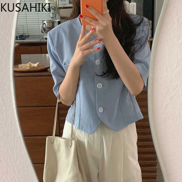 kusahiki korean summer cotton linen blazer coat causal v-neck short sleeve suit jacket solid single breasted blazers 6h484 210602, Black;brown
kusahiki korean summer cotton linen blazer coat causal v-neck short sleeve suit jacket solid single breasted blazers 6h484 210602, Black;brown