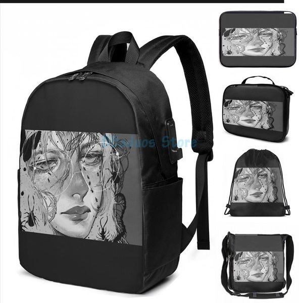 funny graphic print bug king bw usb charge backpack men school bags women bag travel laptop
funny graphic print bug king bw usb charge backpack men school bags women bag travel laptop