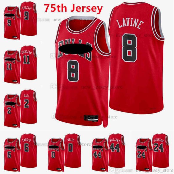 printed new diamond 75th red basketball rose jerseys 0 coby 11 demar 8 zach derozan lavine 2 lonzo 9 nikola ball vucevic 6 alex 7 troy carus, Black;red
printed new diamond 75th red basketball rose jerseys 0 coby 11 demar 8 zach derozan lavine 2 lonzo 9 nikola ball vucevic 6 alex 7 troy carus, Black;red