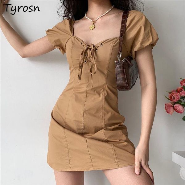 casual dresses mini dress women off-shoulder puff sleeve low neck streetwear summer females slim solid bodycon sheath vestidos, Black;gray
casual dresses mini dress women off-shoulder puff sleeve low neck streetwear summer females slim solid bodycon sheath vestidos, Black;gray