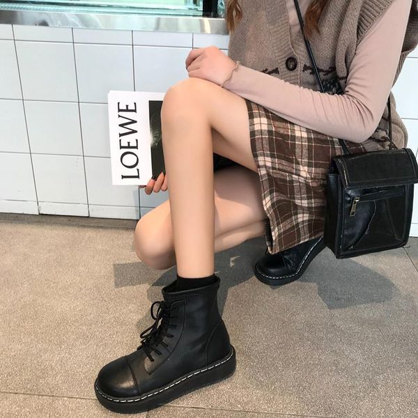boots british style temperament black female tide ins2021 spring and autumn wild retro doll round head
boots british style temperament black female tide ins2021 spring and autumn wild retro doll round head