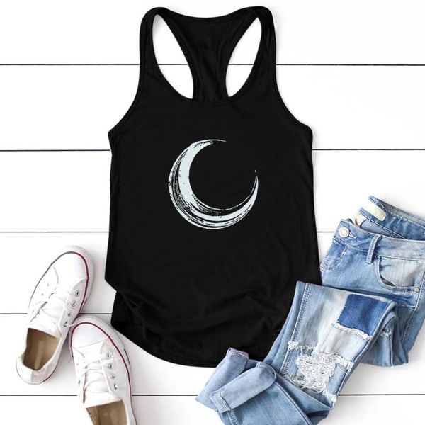 moon printed tank women sleeveless summer loose o neck vest femme casual plus size camiseta tirantes mujer women's tanks & camis, White
moon printed tank women sleeveless summer loose o neck vest femme casual plus size camiseta tirantes mujer women's tanks & camis, White