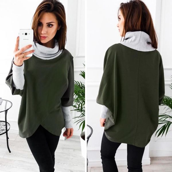 women's hoodies & sweatshirts fashion christmas patchwork clothes 2021 women winter scarf collar batwing sleeve casual autumn pullovers, Black
women's hoodies & sweatshirts fashion christmas patchwork clothes 2021 women winter scarf collar batwing sleeve casual autumn pullovers, Black