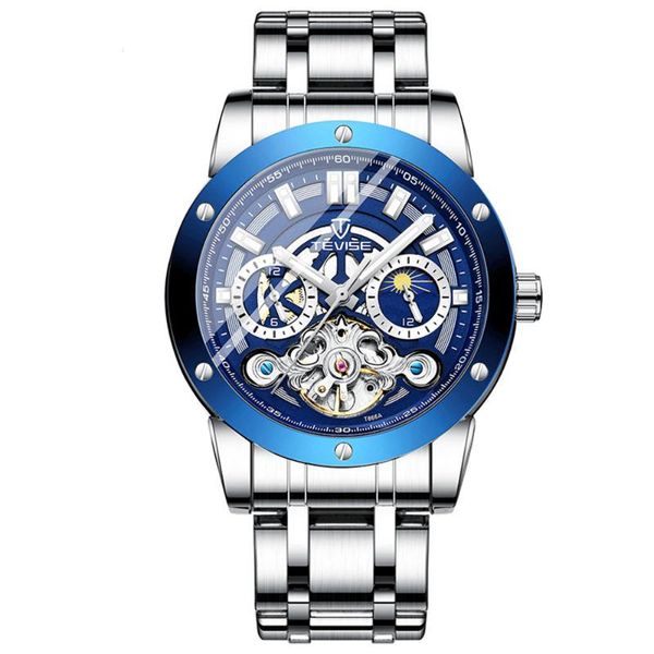 wristwatches luxury men mechanical wristwatch stainless steel watch brand watches reloj hombre, Slivery;brown
wristwatches luxury men mechanical wristwatch stainless steel watch brand watches reloj hombre, Slivery;brown
