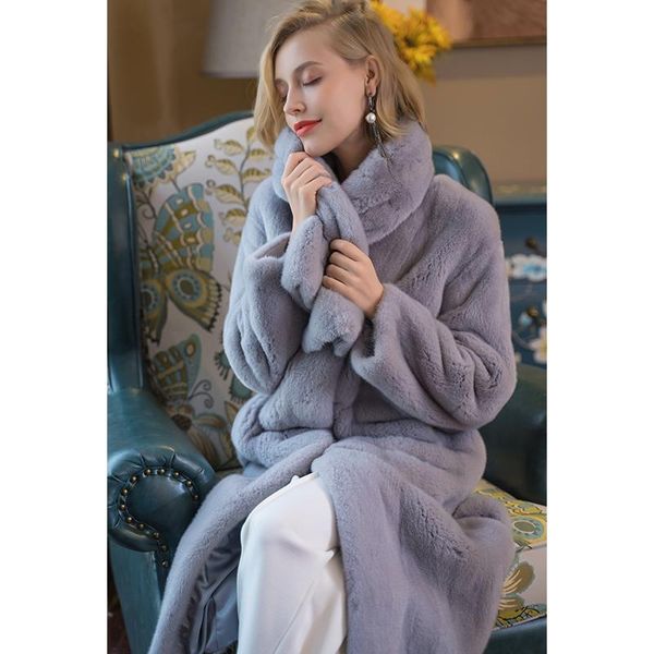 women's fur & faux rmm imported mink scarf round tie the coat female long, Black
women's fur & faux rmm imported mink scarf round tie the coat female long, Black