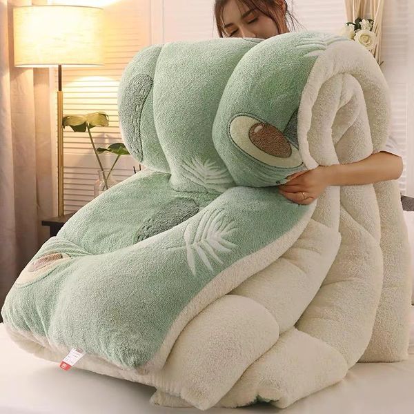 comforters & sets super warm lamb quilt winter blanket 5kg double-sided velvet thickened autumn spring plush comforter core
comforters & sets super warm lamb quilt winter blanket 5kg double-sided velvet thickened autumn spring plush comforter core
