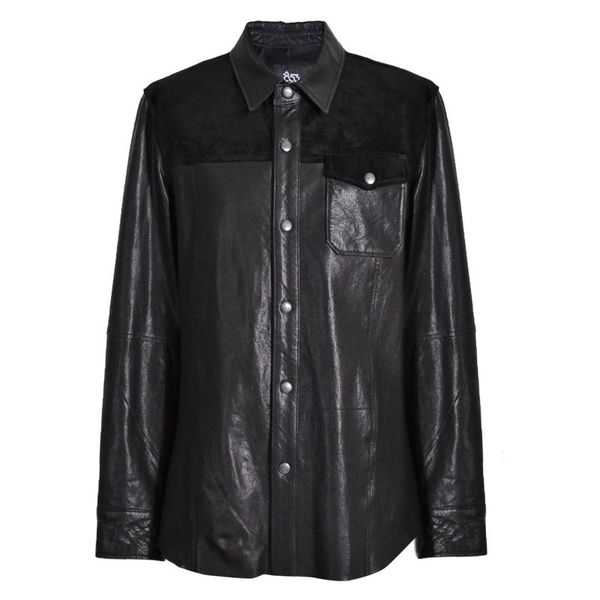 men's leather & faux 2021 black men slim fit single breasted plus size 4xl genuine thin sheepskin russian spring casual natural shirt
men's leather & faux 2021 black men slim fit single breasted plus size 4xl genuine thin sheepskin russian spring casual natural shirt