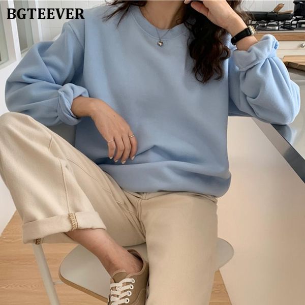 autumn winter basic solid fleece sweatshirts for women 2021 casual o-neck long sleeve thicken female tracksuits women's hoodies &, Black
autumn winter basic solid fleece sweatshirts for women 2021 casual o-neck long sleeve thicken female tracksuits women's hoodies &, Black