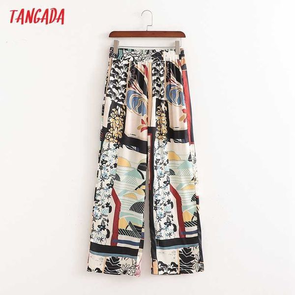 tangada women vintage floral patchwork print long pants trousers strethy waist casual lady pants pantalon 1d136 210609, Black;white
tangada women vintage floral patchwork print long pants trousers strethy waist casual lady pants pantalon 1d136 210609, Black;white