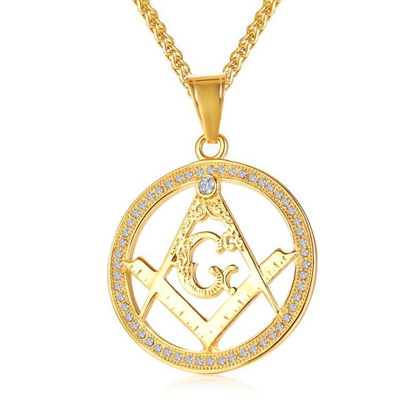 pendant necklaces arrival gold color stainless steel hollow inlay bling rhinestone masonic round necklace accessories for tidal male, Silver
pendant necklaces arrival gold color stainless steel hollow inlay bling rhinestone masonic round necklace accessories for tidal male, Silver