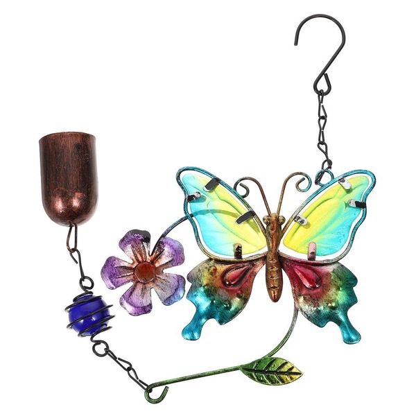 decorative objects & figurines 1pc iron art wind chime colored hanging wind-bell courtyard decoration
decorative objects & figurines 1pc iron art wind chime colored hanging wind-bell courtyard decoration