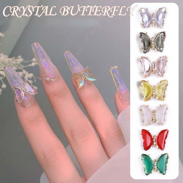 5pcs/set 3d butterfly nail art decorations symphony aurora rhinestones delicate accessories diy tools, Silver;gold
5pcs/set 3d butterfly nail art decorations symphony aurora rhinestones delicate accessories diy tools, Silver;gold