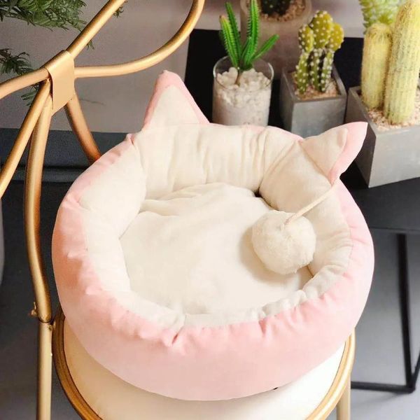 cat beds & furniture fashion pet cute ears small dog kennel winter suede litter pad insulation rest equipment
cat beds & furniture fashion pet cute ears small dog kennel winter suede litter pad insulation rest equipment
