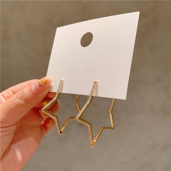 hoop & huggie 2021 fashion korean big crystal earrings for women bijoux geometric rhinestones statement jewelry gifts, Golden;silver
hoop & huggie 2021 fashion korean big crystal earrings for women bijoux geometric rhinestones statement jewelry gifts, Golden;silver