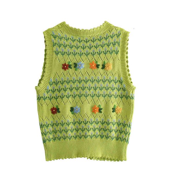 women's knits & tees summer new fashion sleeveless v-neck single breasted knitted cardigan flower embroidery vest tank women c, White
women's knits & tees summer new fashion sleeveless v-neck single breasted knitted cardigan flower embroidery vest tank women c, White