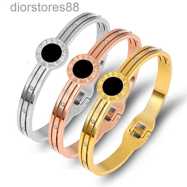 bangles bracelet ins wind 18k geometric titanium steel women's net red cold gold-plated spring, Black
bangles bracelet ins wind 18k geometric titanium steel women's net red cold gold-plated spring, Black